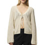 Voir la diapositive 1 : Pieces Cardigan Écru Femme Pieces Pcnuka Knit