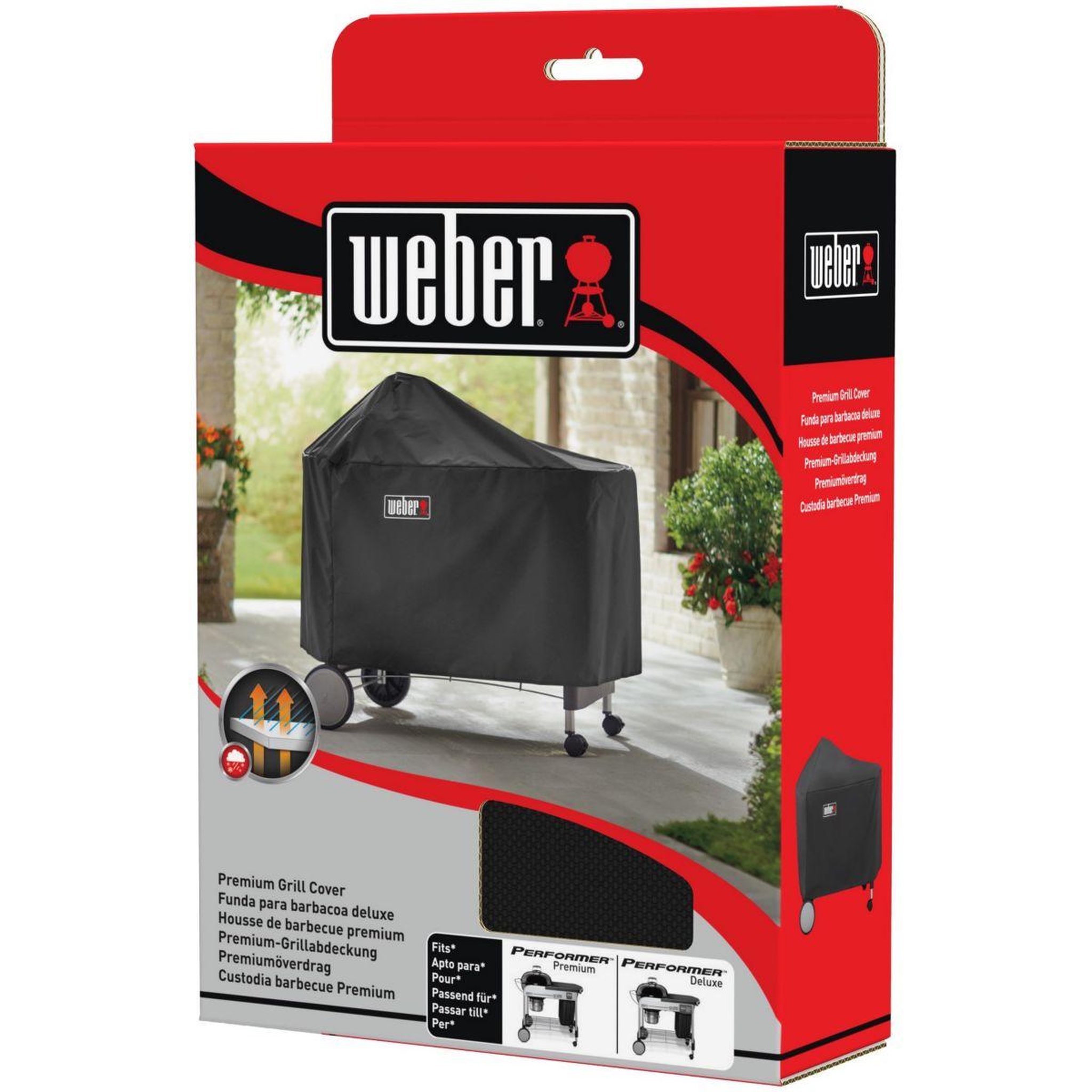 Voir la diapositive 3 : Weber Housse barbecue de luxe bbq performer premium et deluxe