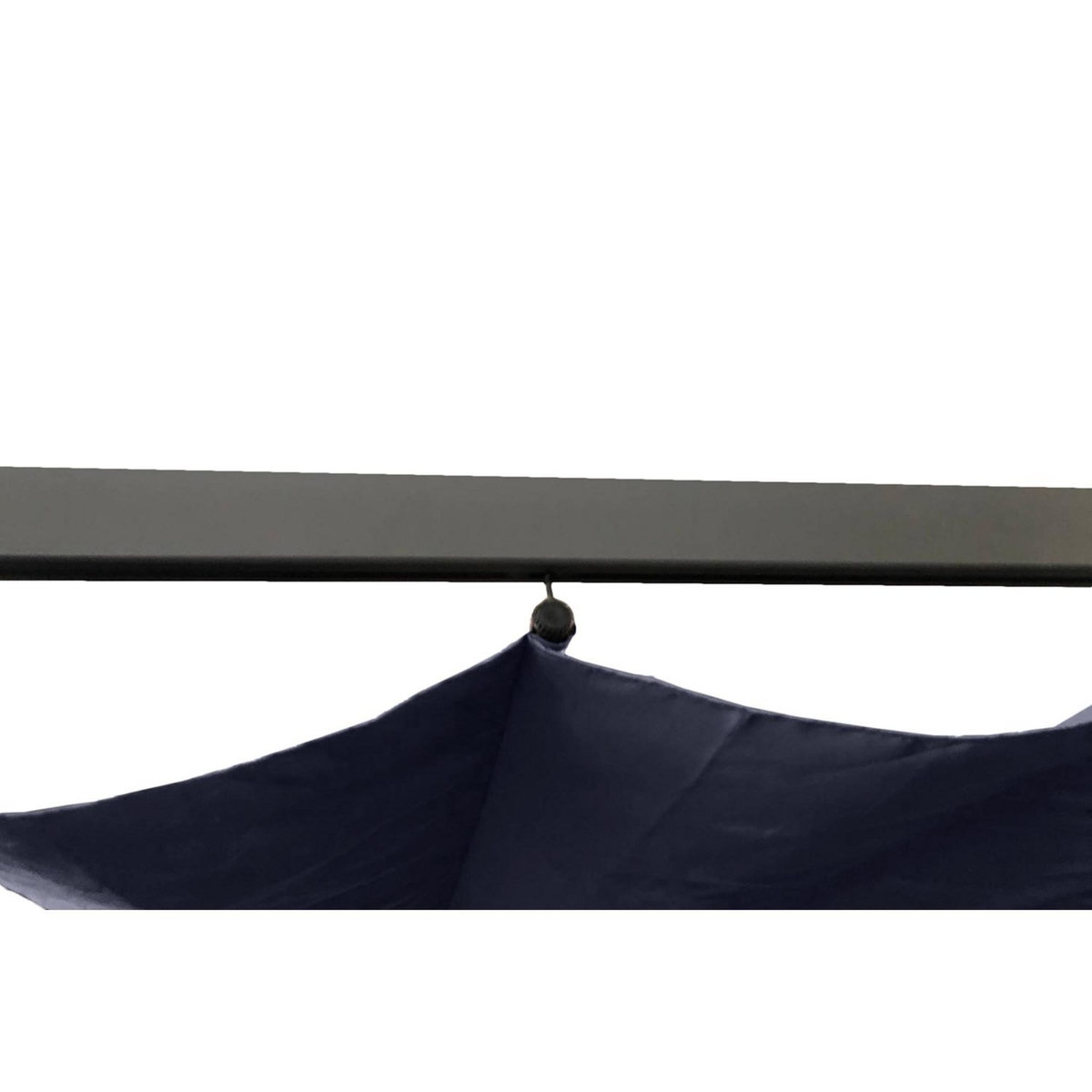 CONCEPT USINE Pergola auto-portée 3 x 4 m avec toile rétractable grise NILA