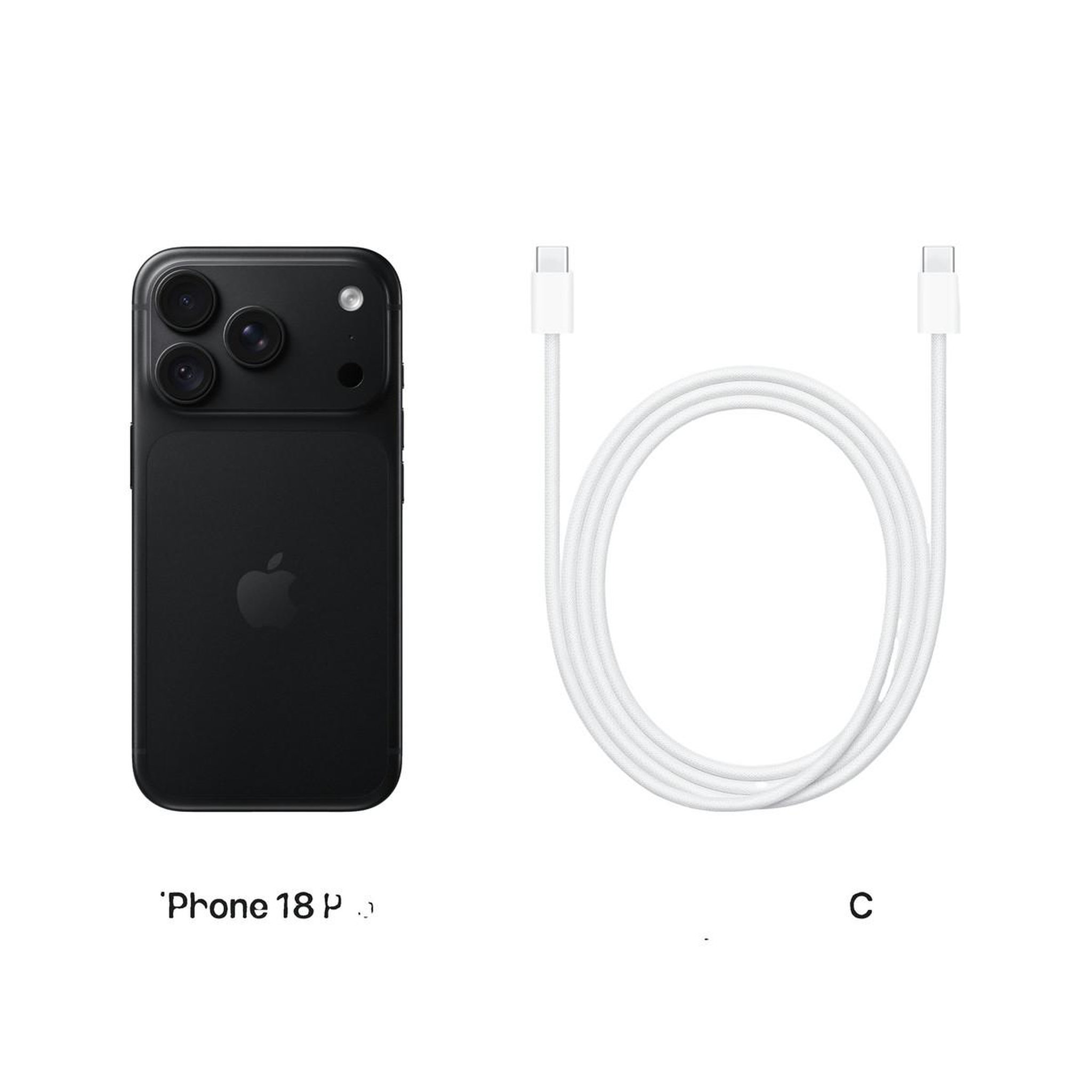 Voir la diapositive 3 : APPLE smartphone iphone 18 pro 256go noir