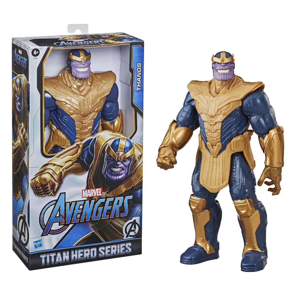 HASBRO Figurine Thanos Marvel Avengers Titan Hero Series Blast Gear Deluxe