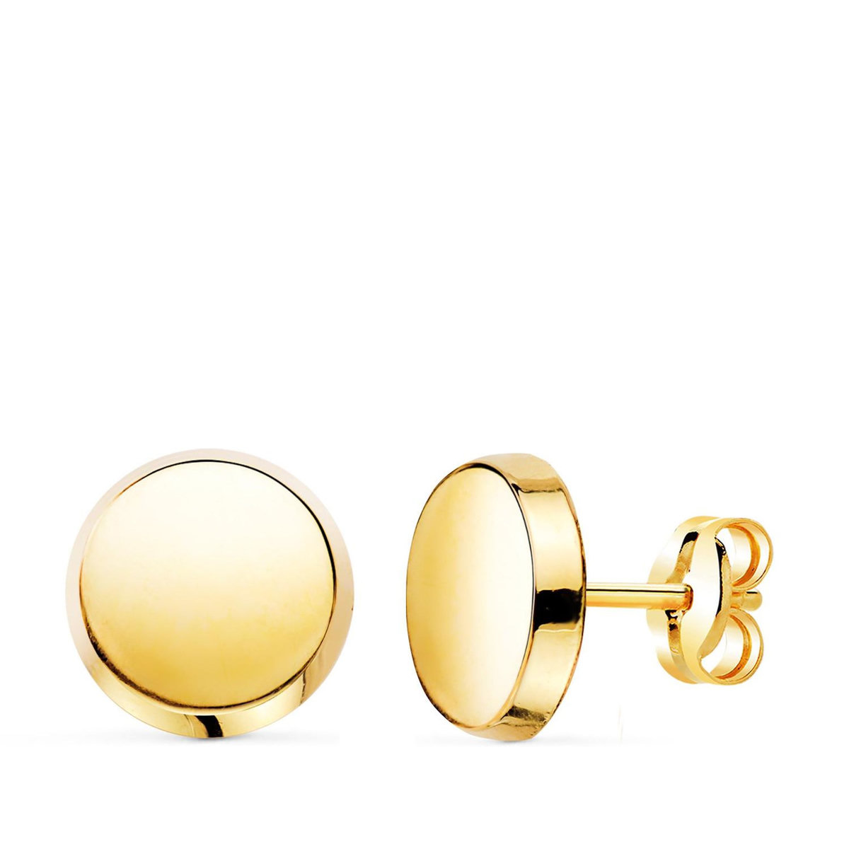 L'ATELIER D'AZUR Boucles d'Oreilles Or 18 Carats 750/000 Jaune Rondes