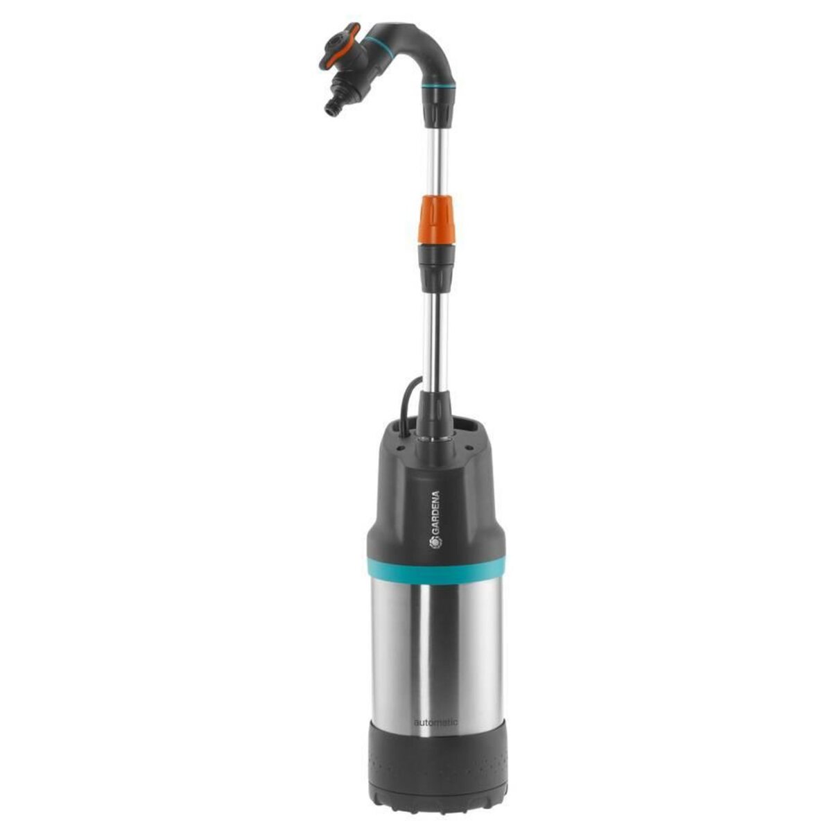 Gardena Pompe pour collecteur d'eau de pluie 4700/2 - inox - automatique