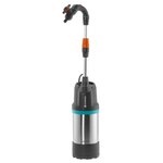 Gardena Pompe pour collecteur d'eau de pluie 4700/2 - inox - automatique