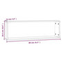 Voir la diapositive 6 : VIDAXL Etageres murales cubiques 4 pcs Chene marron 80x15x26,5 cm