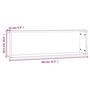 Voir la diapositive 6 : VIDAXL Etageres murales cubiques 4 pcs Chene marron 80x15x26,5 cm