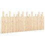 Voir la diapositive 2 : VIDAXL Tete de lit murale 204x3x80 cm Bois massif de pin