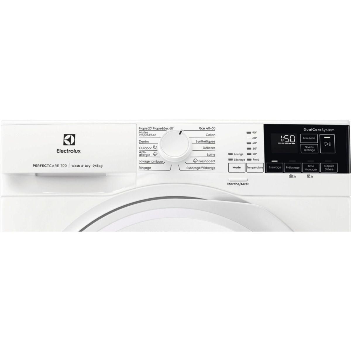 ELECTROLUX Lave linge séchant hublot EW7W4951EB