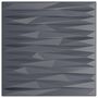 Voir la diapositive 2 : VIDAXL Panneaux muraux 12 pcs gris 50x50 cm XPS 3 m² pierre