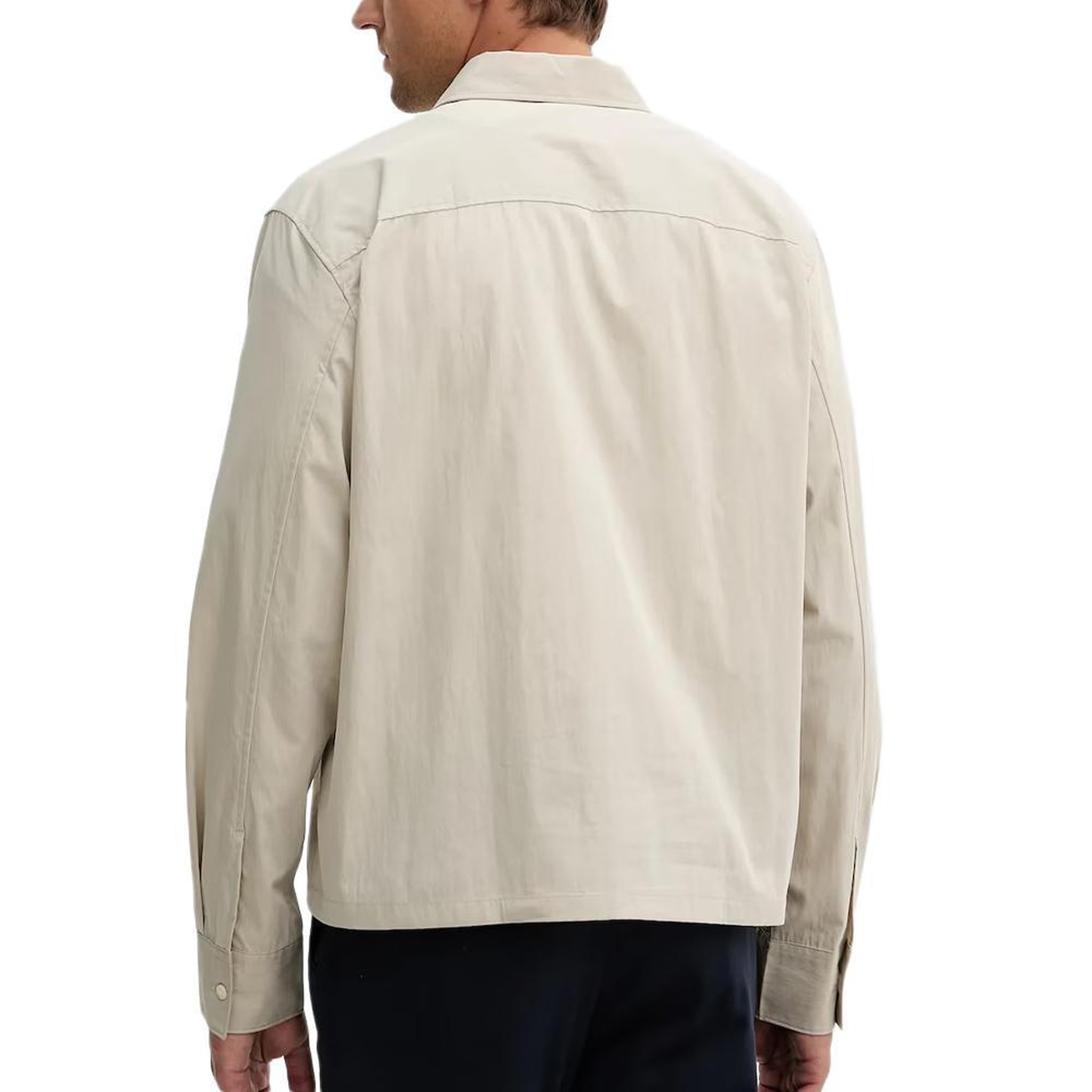 Voir la diapositive 2 : CALVIN KLEIN JEANS Chemise Beige Homme Calvin Klein Jeans Nylon