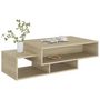 Voir la diapositive 4 : VIDAXL Table basse Chene sonoma 105x55x32 cm Bois d'ingenierie