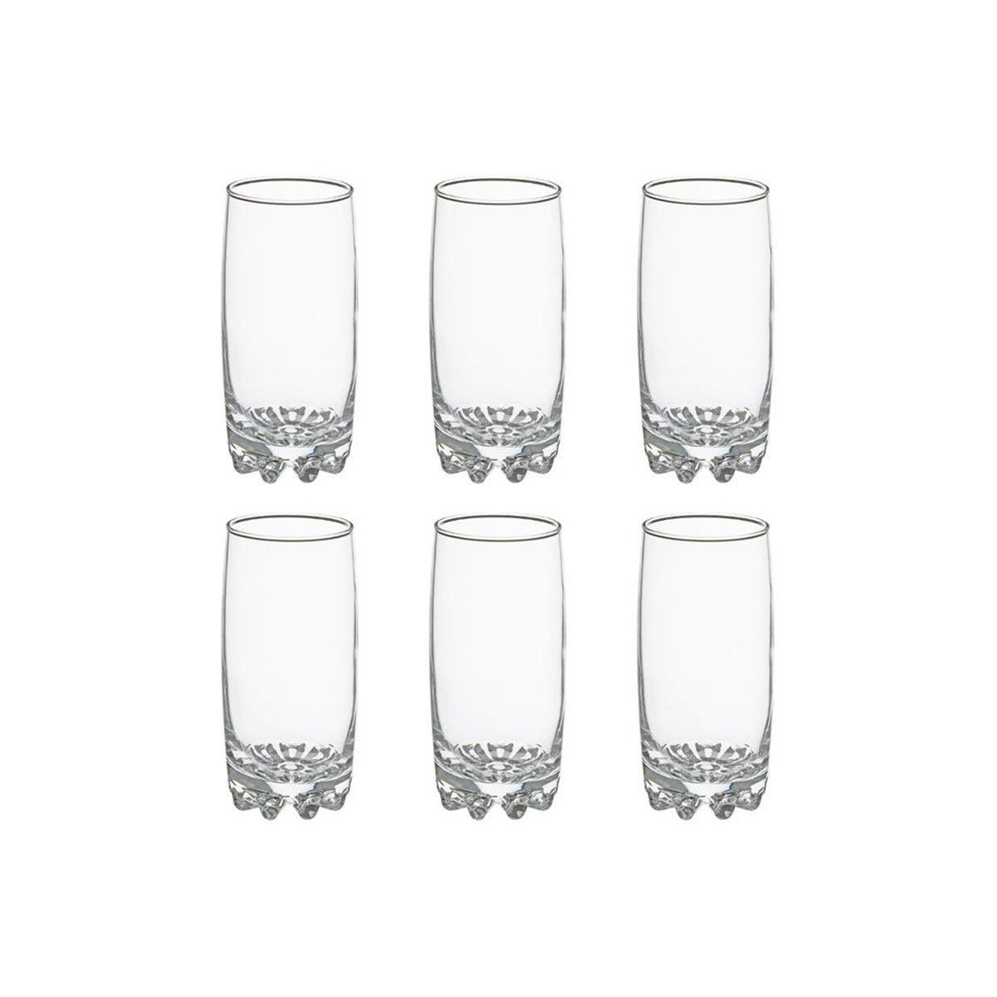 SECRET DE GOURMET Lot de 6 Verres à Eau  Sylvana  38cl Transparent