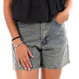 Voir la diapositive 1 : MONDAY PREMIUM Bermuda en Jean  Délaver Femme  onday Premium Bermuda Coupe