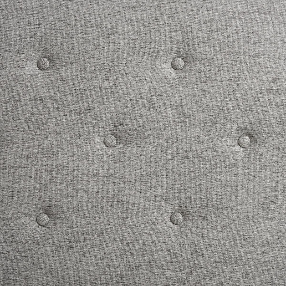 IDIMEX Tête de lit MAVELI 90 capitonnée sur pieds, en tissu