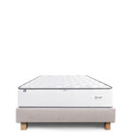 LUXURY LITERIE Ensemble literie mousse, Iris Ferme, Beige. Coloris disponibles : Beige