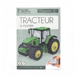 Graine créative Maquette 3D Tracteur a monter