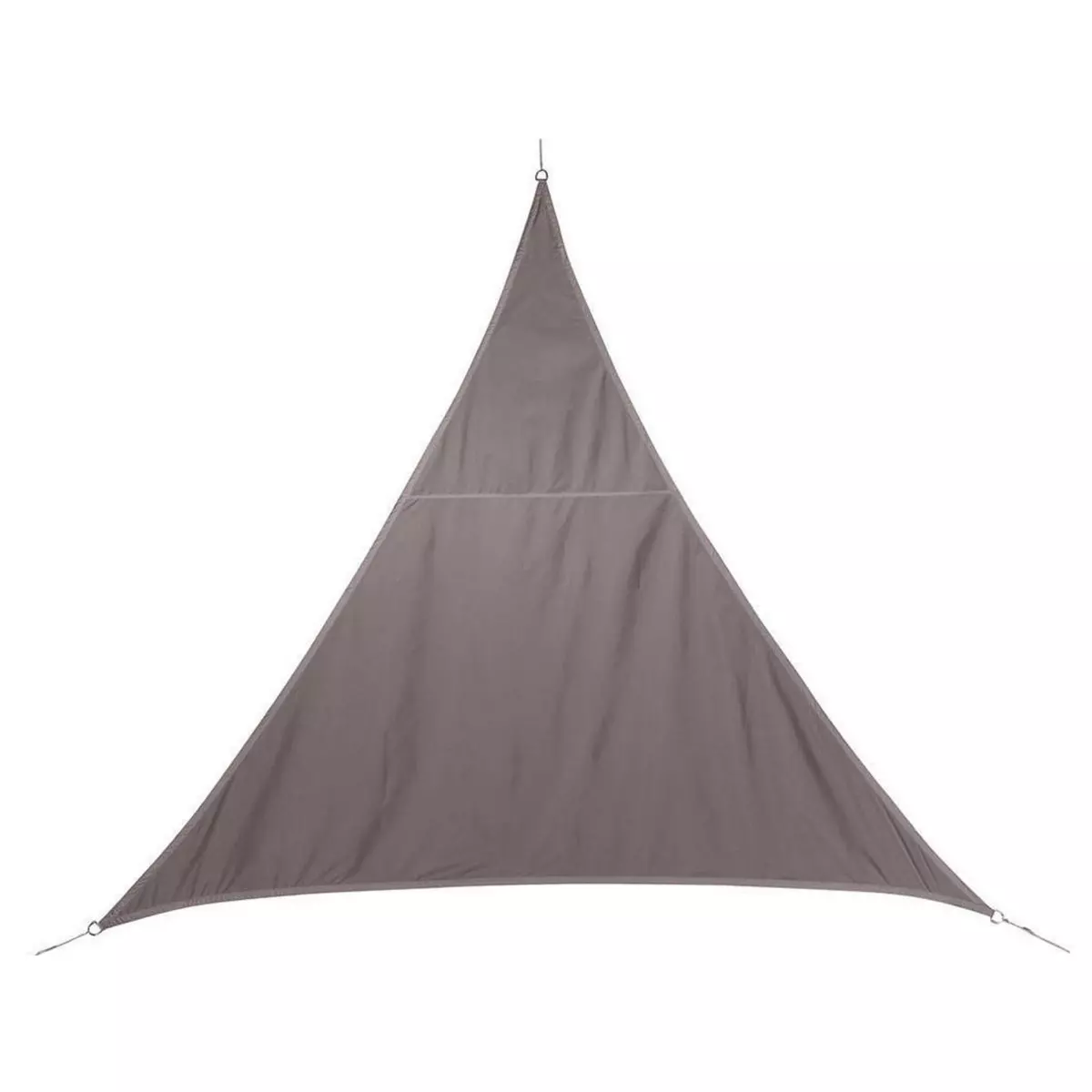HESPERIDE Voile d'ombrage triangulaire 3 x 3 x 3 m - Curacao - Taupe