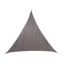 HESPERIDE Voile d'ombrage triangulaire 3 x 3 x 3 m - Curacao - Taupe