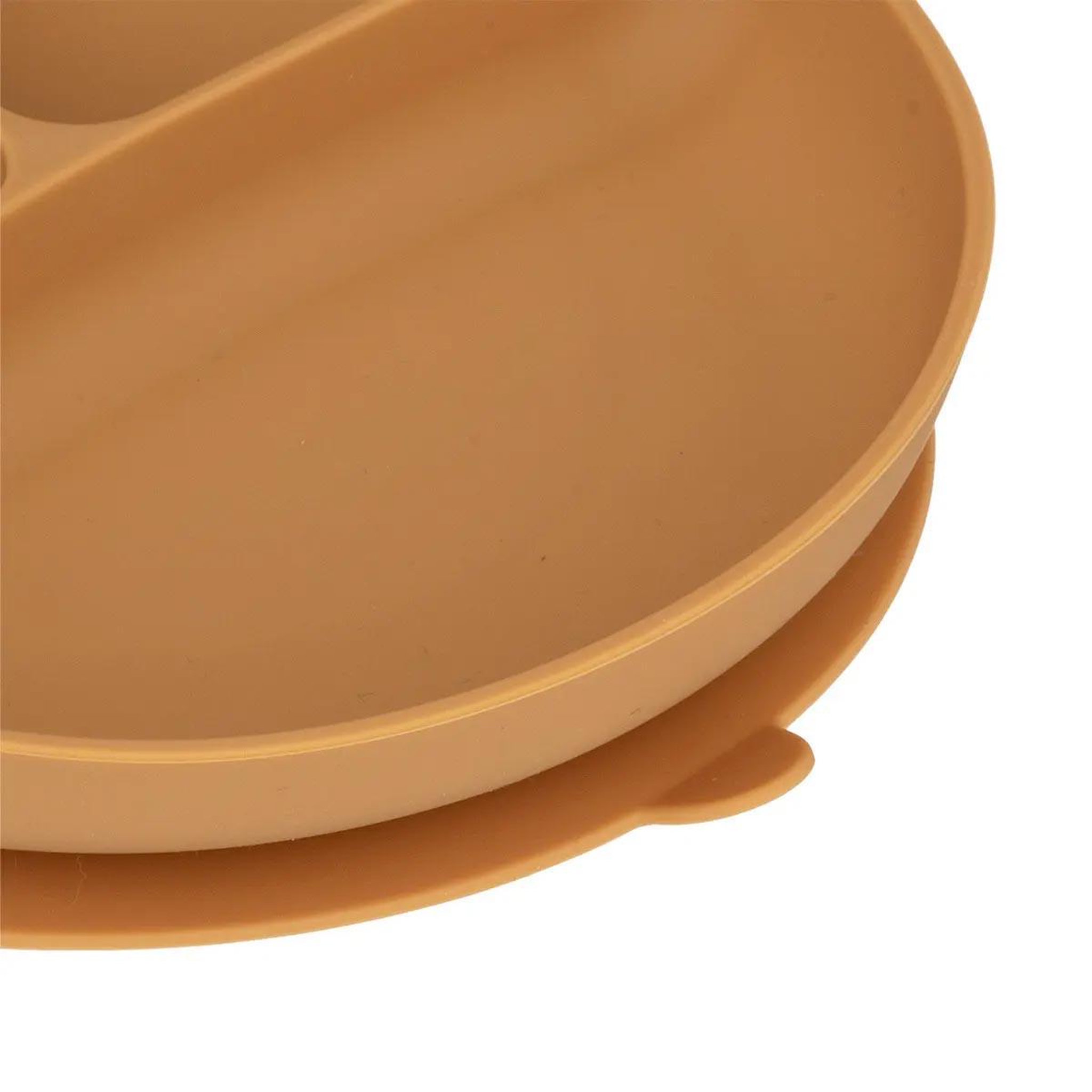 Voir la diapositive 6 : Atmosphera Kids Set repas enfant en silicone  yum  21cm moutarde