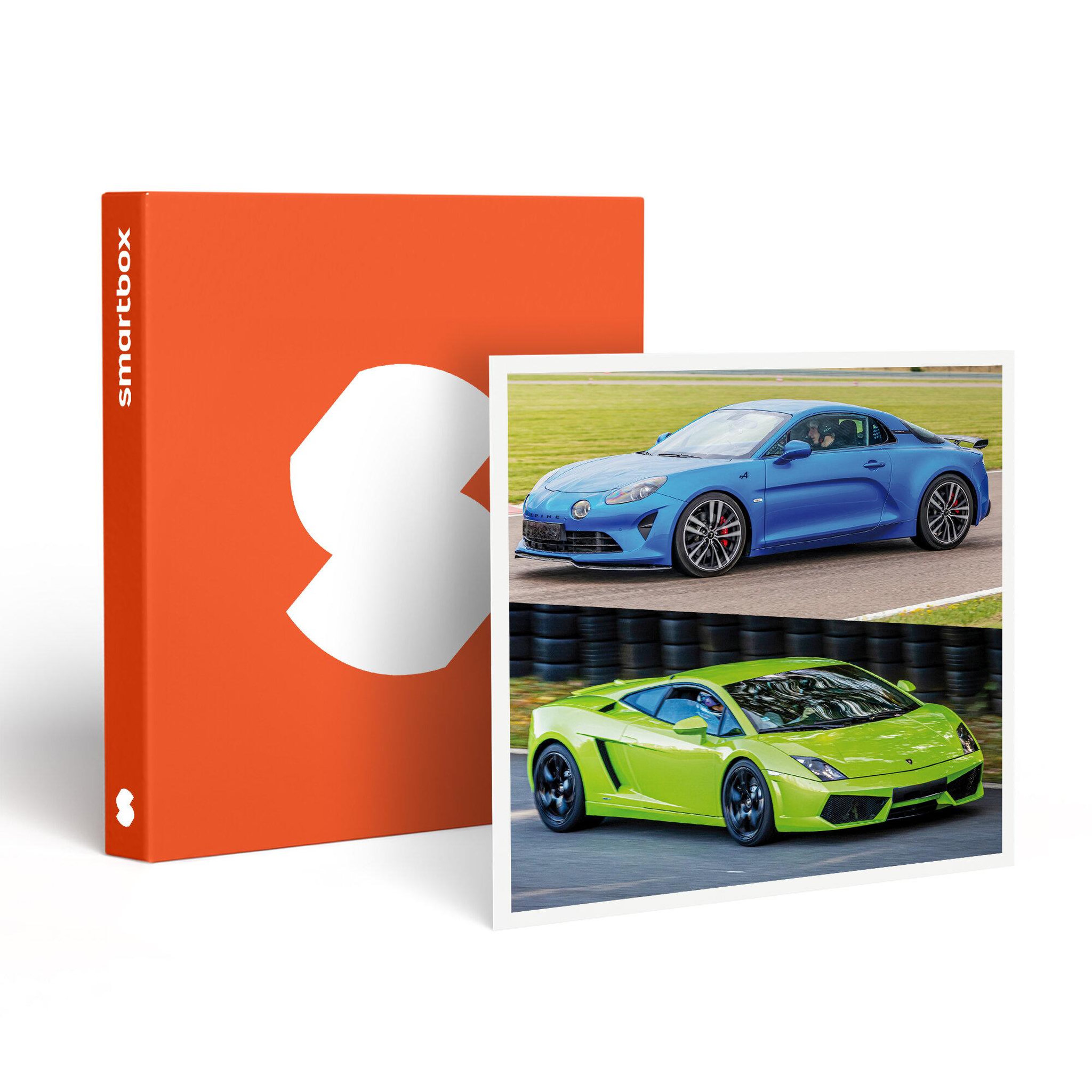 Smartbox Stage de pilotage multivolant : 2 tours en alpine et 2 tours en lamborghini gallardo sur le circuit de magny-cours - coffret cadeau sport & aventure
