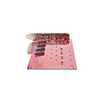 Startech Adaptateur PCIe M.2 StarTech QUAD-M2-PCIE-CARD-B pour SSD