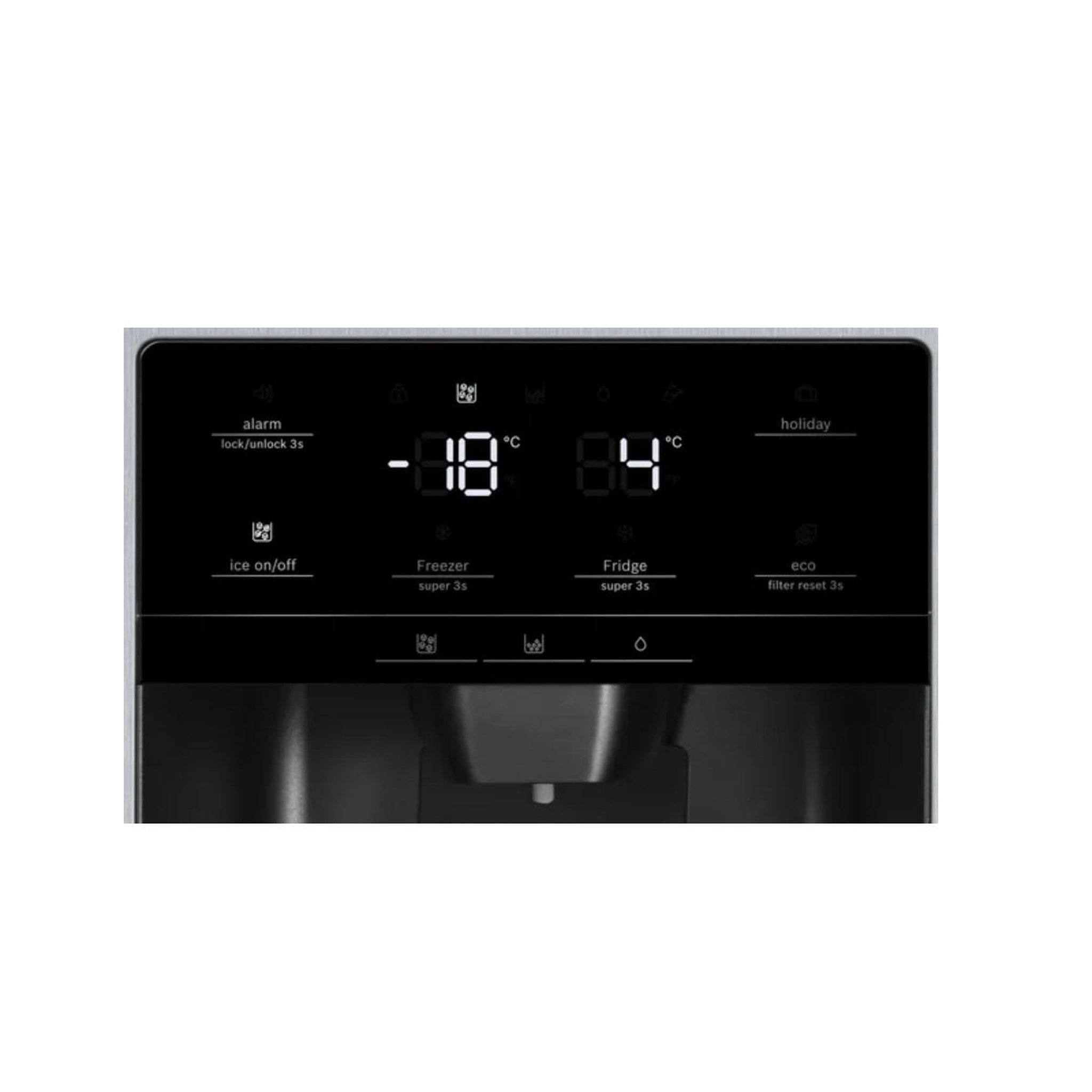 Voir la diapositive 6 : BOSCH Réfrigérateur américain 91cm 562l nofrost - kad93aidp