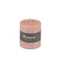 Voir la diapositive 2 : Paris Prix Bougie Pilier Déco  Rustique  7cm Rose Poudré