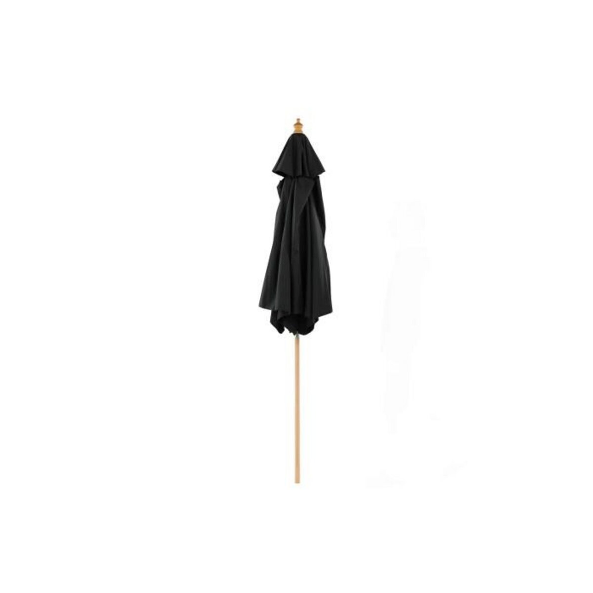 Paris Prix Parasol en Bois  Corypho  250cm Noir