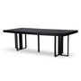 Voir la diapositive 3 : Paris Prix Table de Repas Extensible  Resean  90-240cm Noir