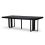 Voir la diapositive 3 : Paris Prix Table de Repas Extensible  Resean  90-240cm Noir