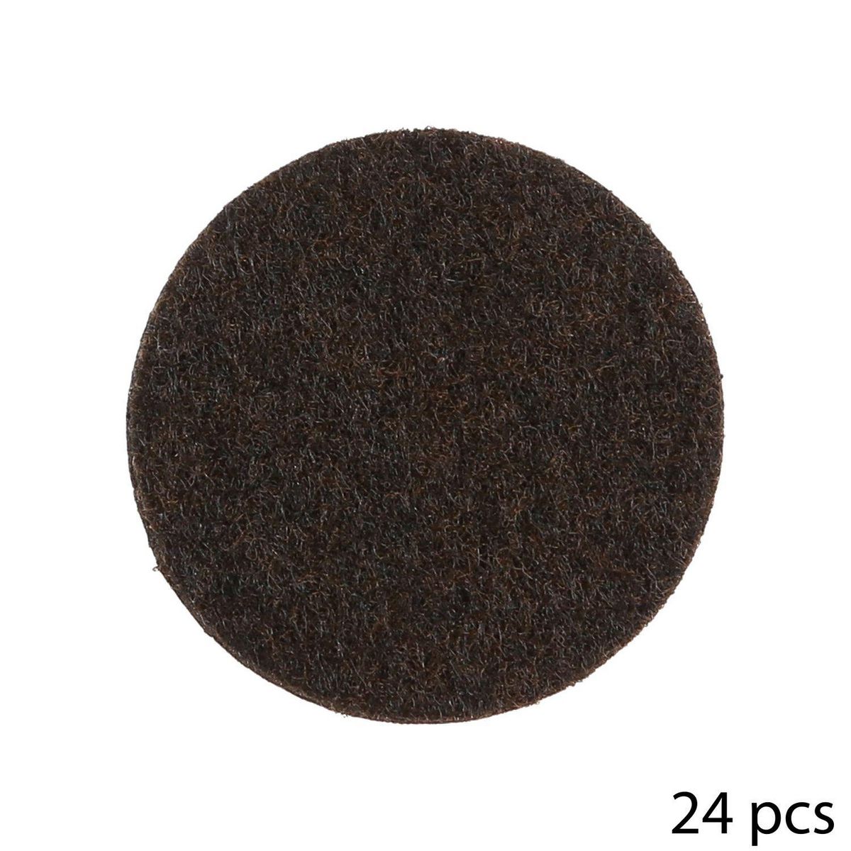 FIVE Planche 120 patins en feutre adhésifs - Marron