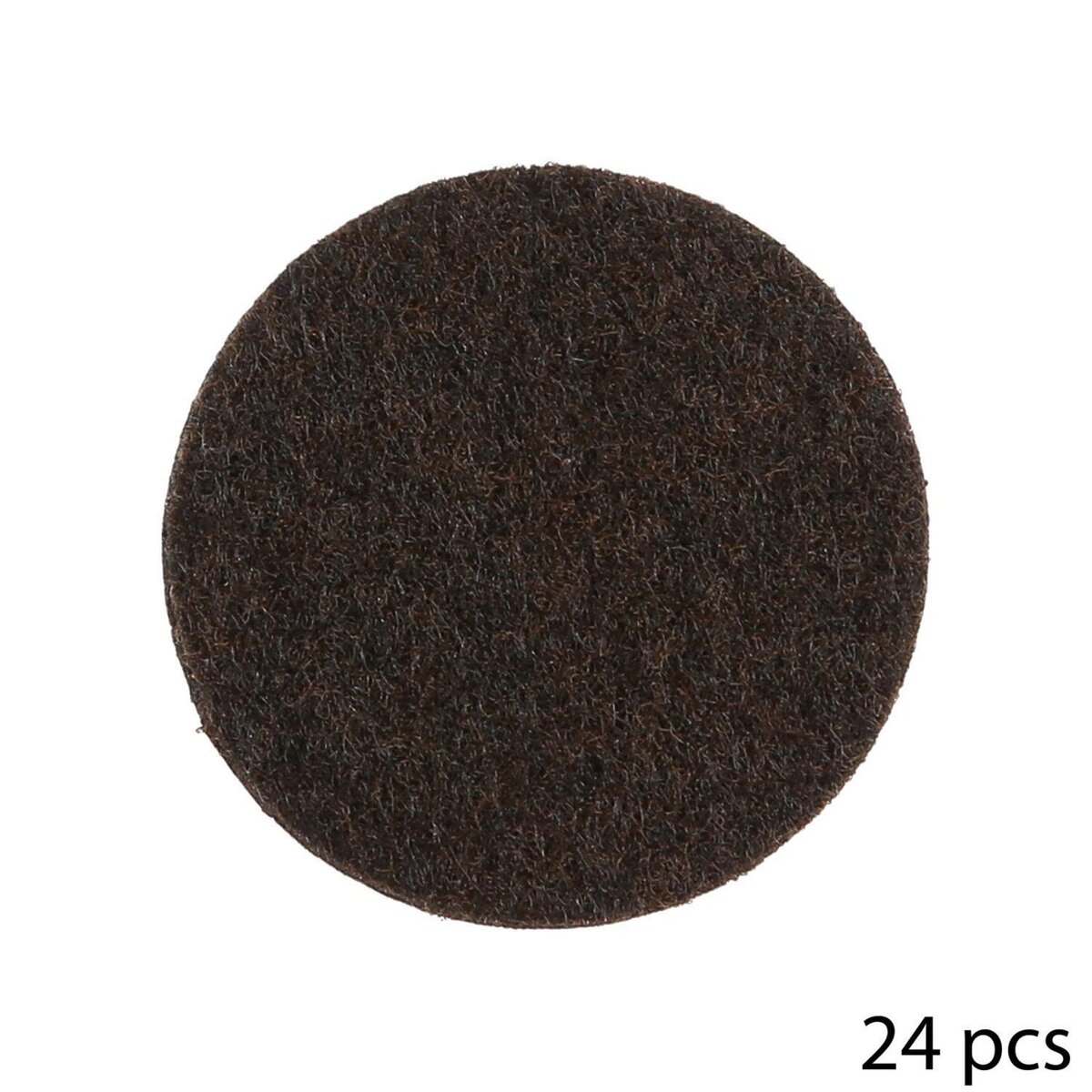 FIVE Planche 120 patins en feutre adhésifs - Marron