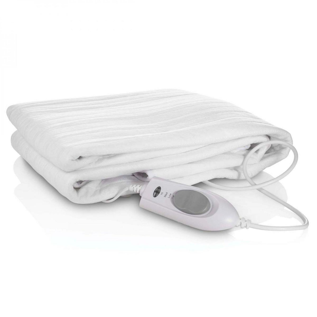 VIVEZEN Couverture thermique électrique 180 x 75 cm pour table de massage - Blanc