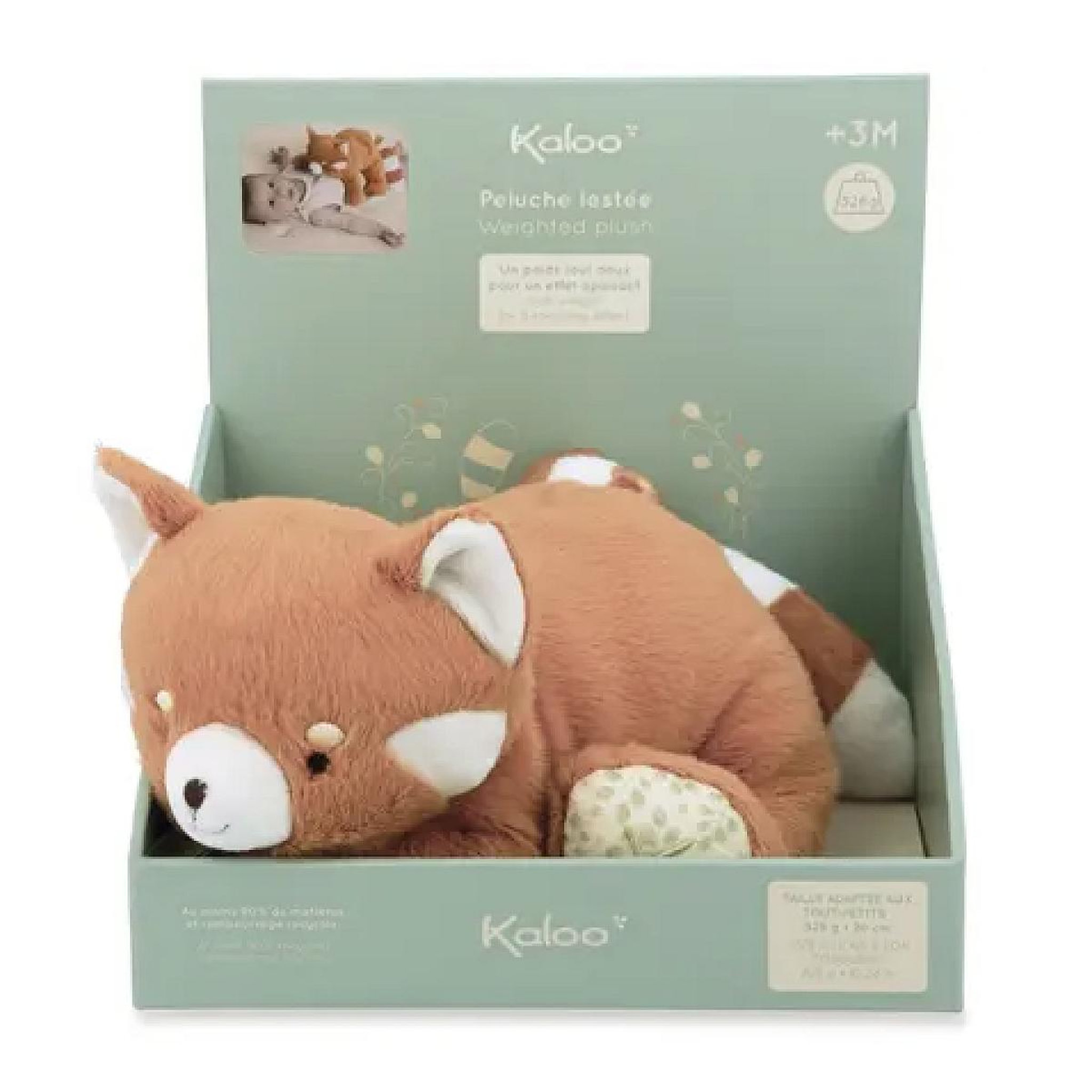 Voir la diapositive 3 : Kaloo Peluche  - Lestee Panda Roux