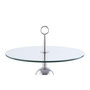 Voir la diapositive 2 : Paris Prix Table d'Appoint Design  Rodriga  53cm Argent