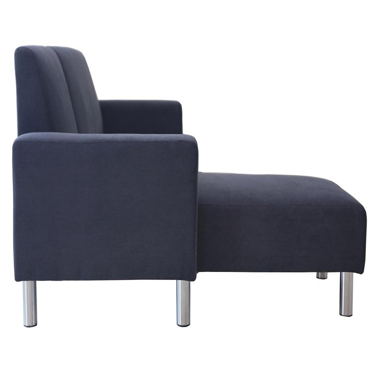 Habitat et Jardin Canapé d'angle tissu réversible  Rio  - 4 places - Gris