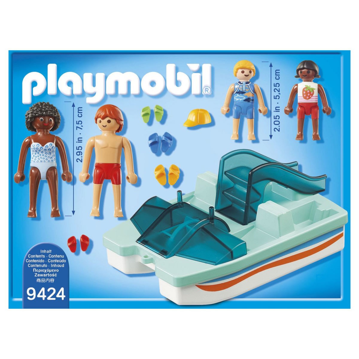PLAYMOBIL 9424 - Family Fun - Pédalo