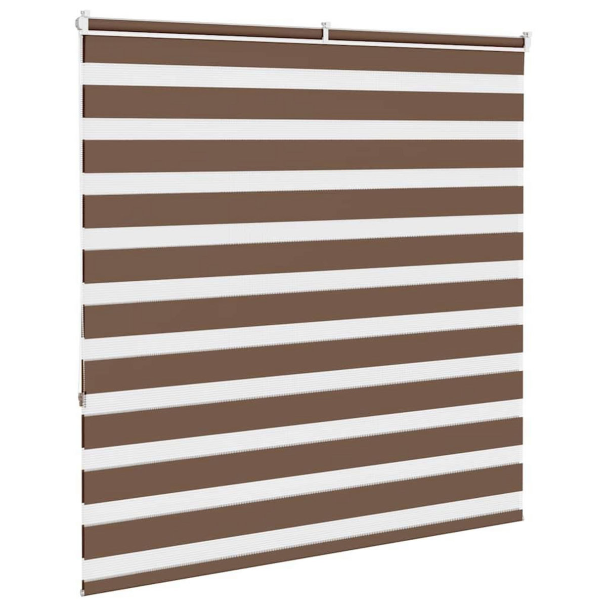 VIDAXL Store zebre marron 140x150cm largeur du tissu 135,9cm polyester