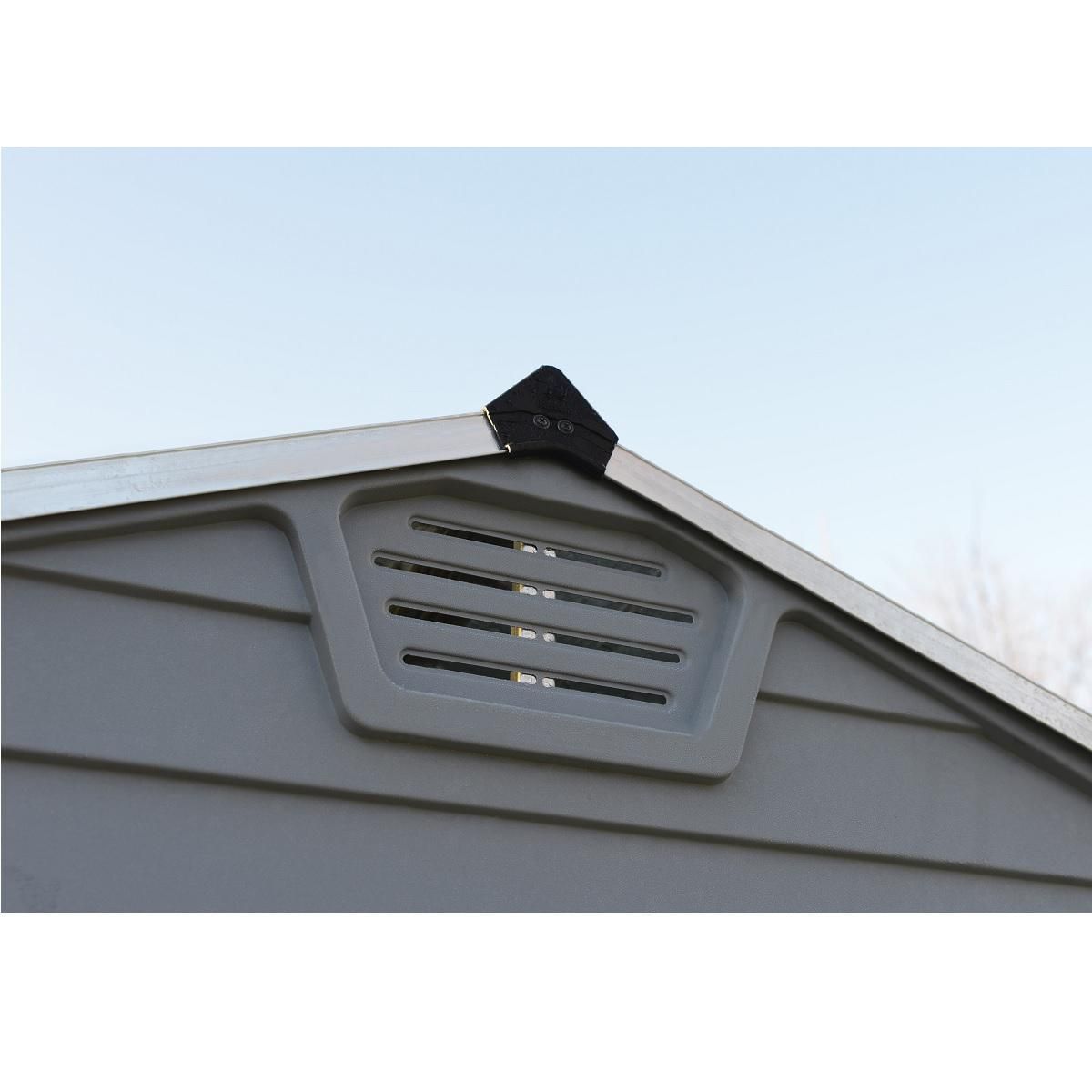 Canopia by PALRAM Abri de jardin polycarbonate - Avec plancher - 5,6m² - SKYLIGHT