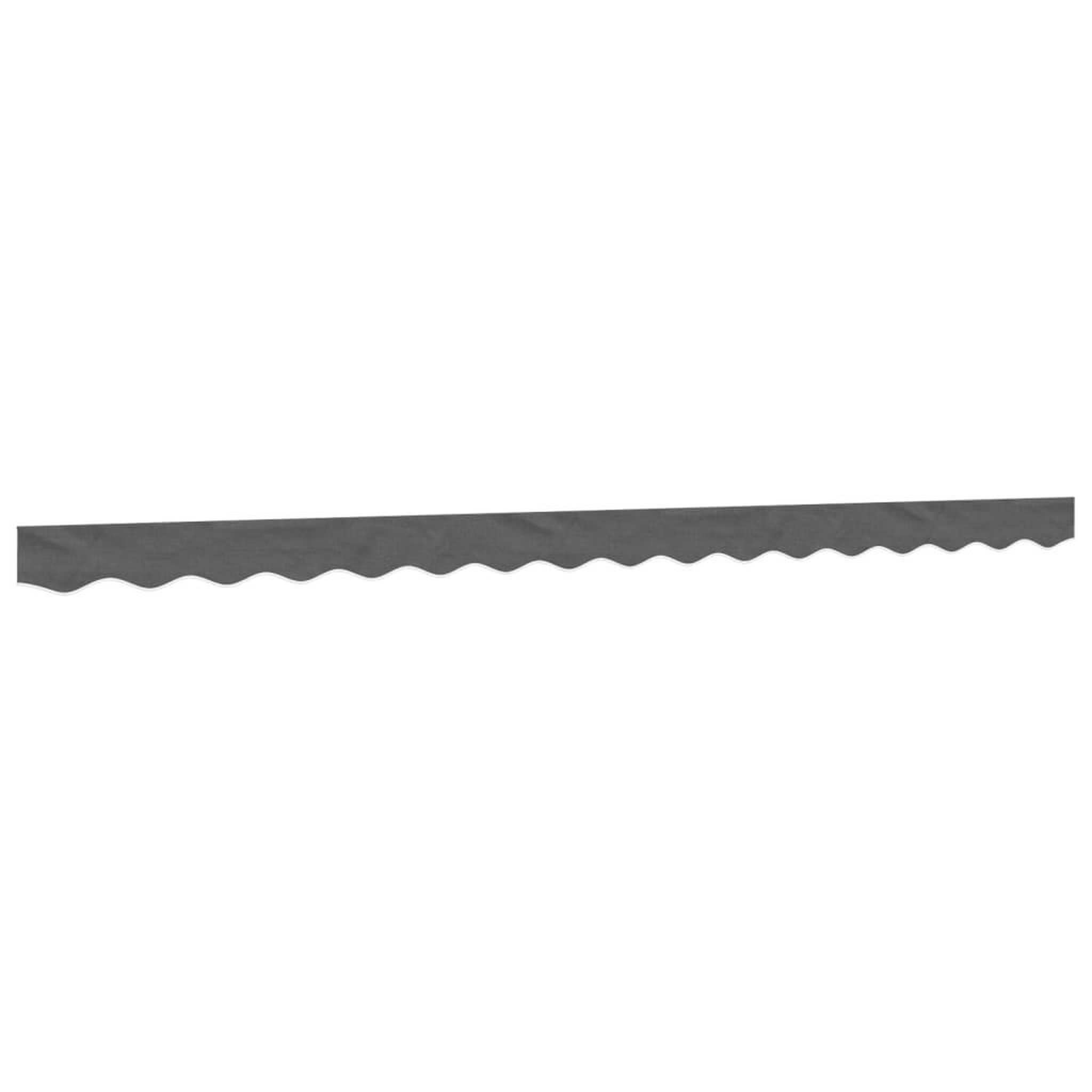 Voir la diapositive 2 : VIDAXL Tissu de remplacement de cantonniere d'auvent rayure anthracite