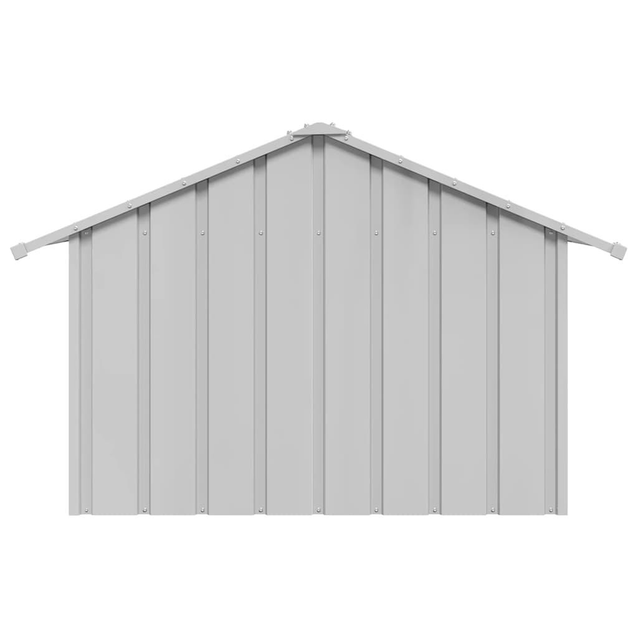 Voir la diapositive 4 : VIDAXL Niche pour chien avec toit noir 83x130x85 cm acier galvanise