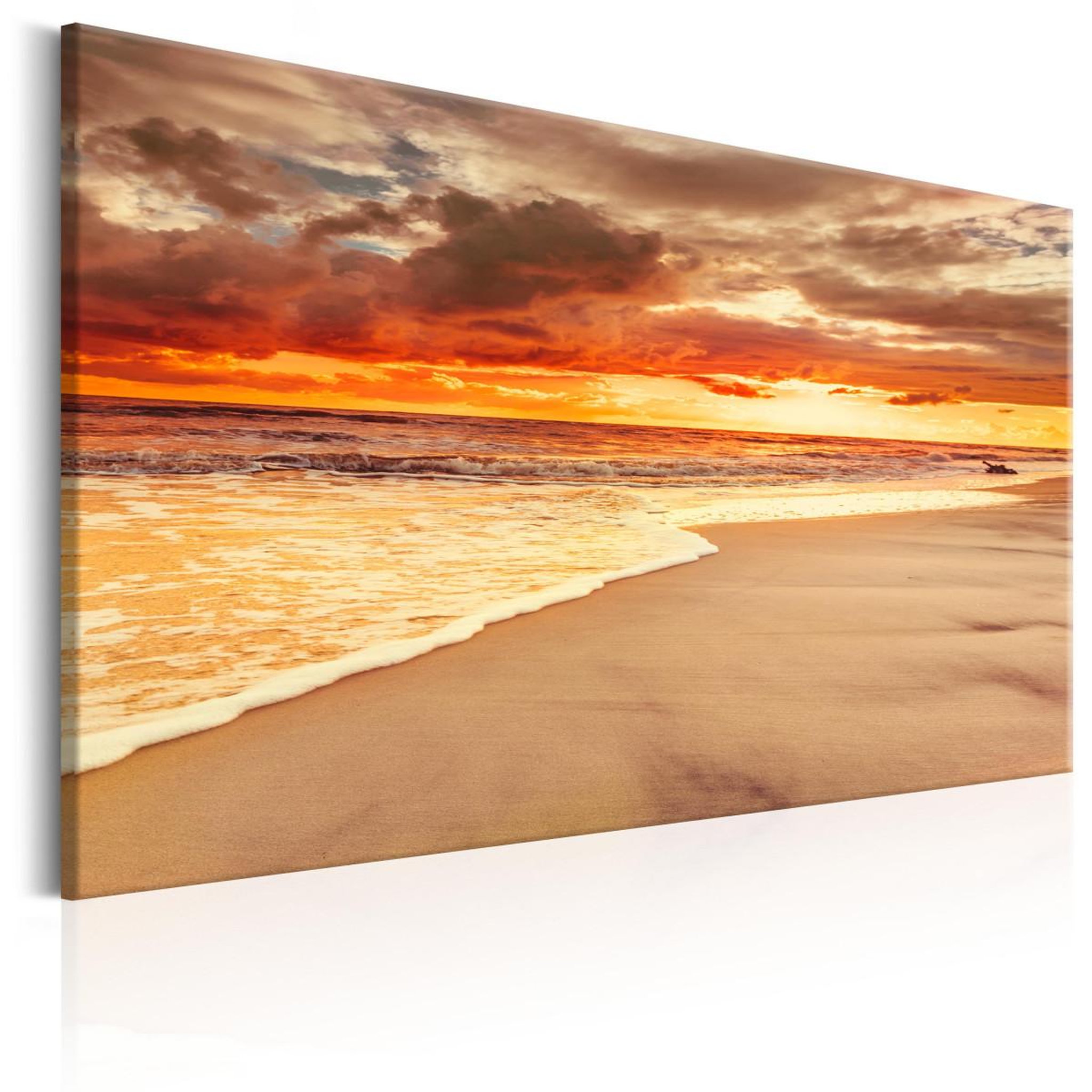 Paris Prix Tableau imprimé  beach : beatiful sunset ii. Coloris disponibles : Multicolore