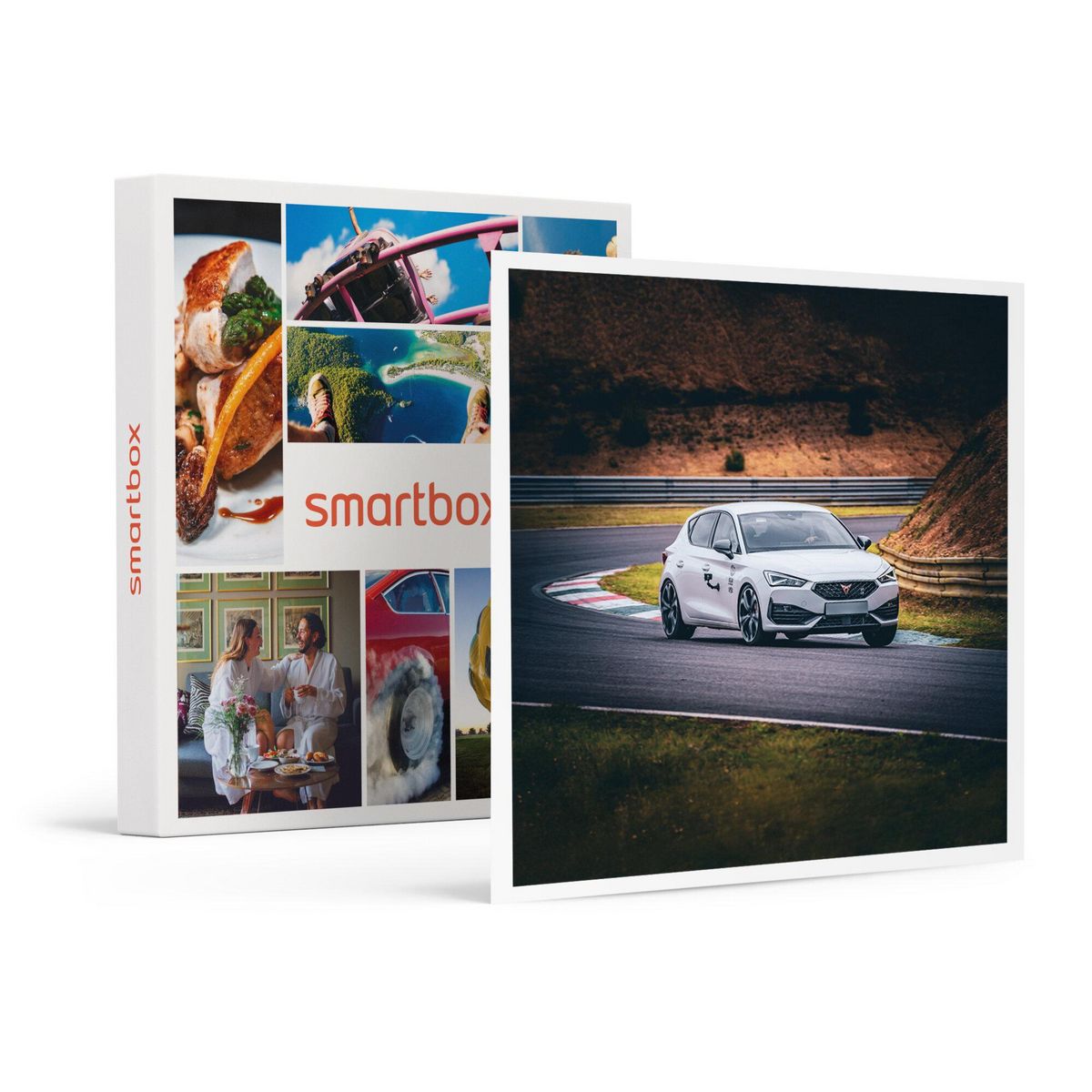Smartbox Stage de pilotage : 6 tours sur le circuit de Nogaro en Cupra Leon ou en BMW Superberline 2.0 - Coffret Cadeau Sport & Aventure