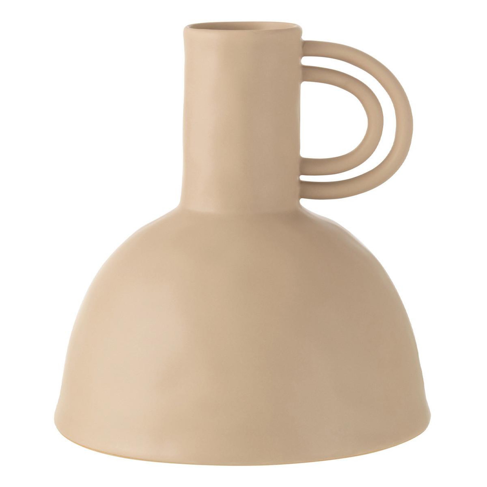 J-LINE Vase design céramique  renaissance  25cm beige