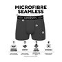 Voir la diapositive 2 : UMBRO Lot de 5 Boxers homme sans couture