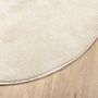 Voir la diapositive 4 : VIDAXL Tapis OVIEDO a poils courts beige Ø 120 cm