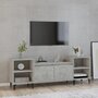 Voir la diapositive 1 : VIDAXL Meuble TV Gris beton 160x35x55 cm Bois d'ingenierie