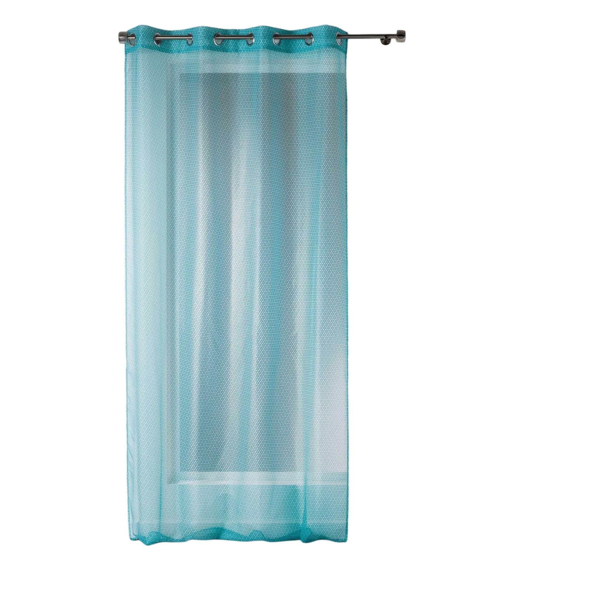 Eden Panneau a oeillets rideau voile galactic. Coloris disponibles : Vert, Gris