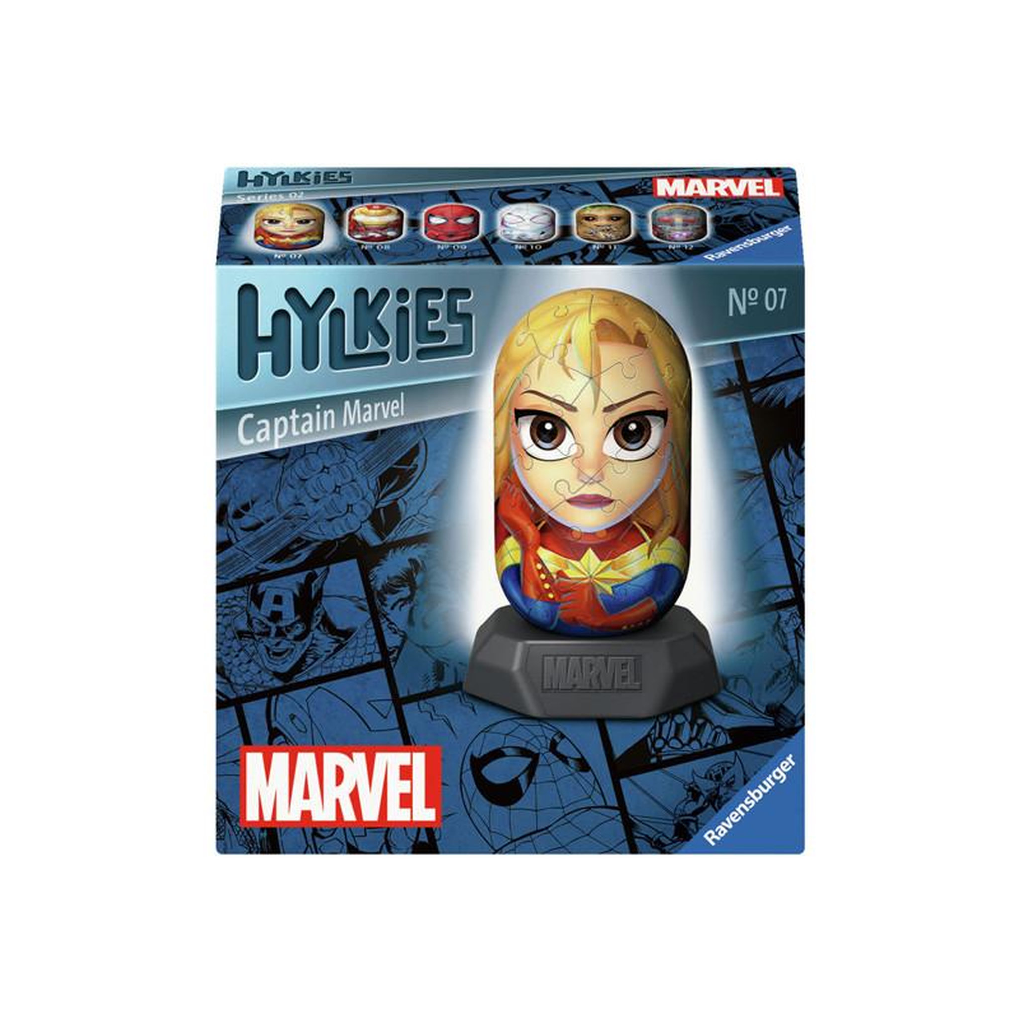 RAVENSBURGER Ravensburger - 3D Puzzle Marvel Captain Marvel, 54pcs. 12001156 9