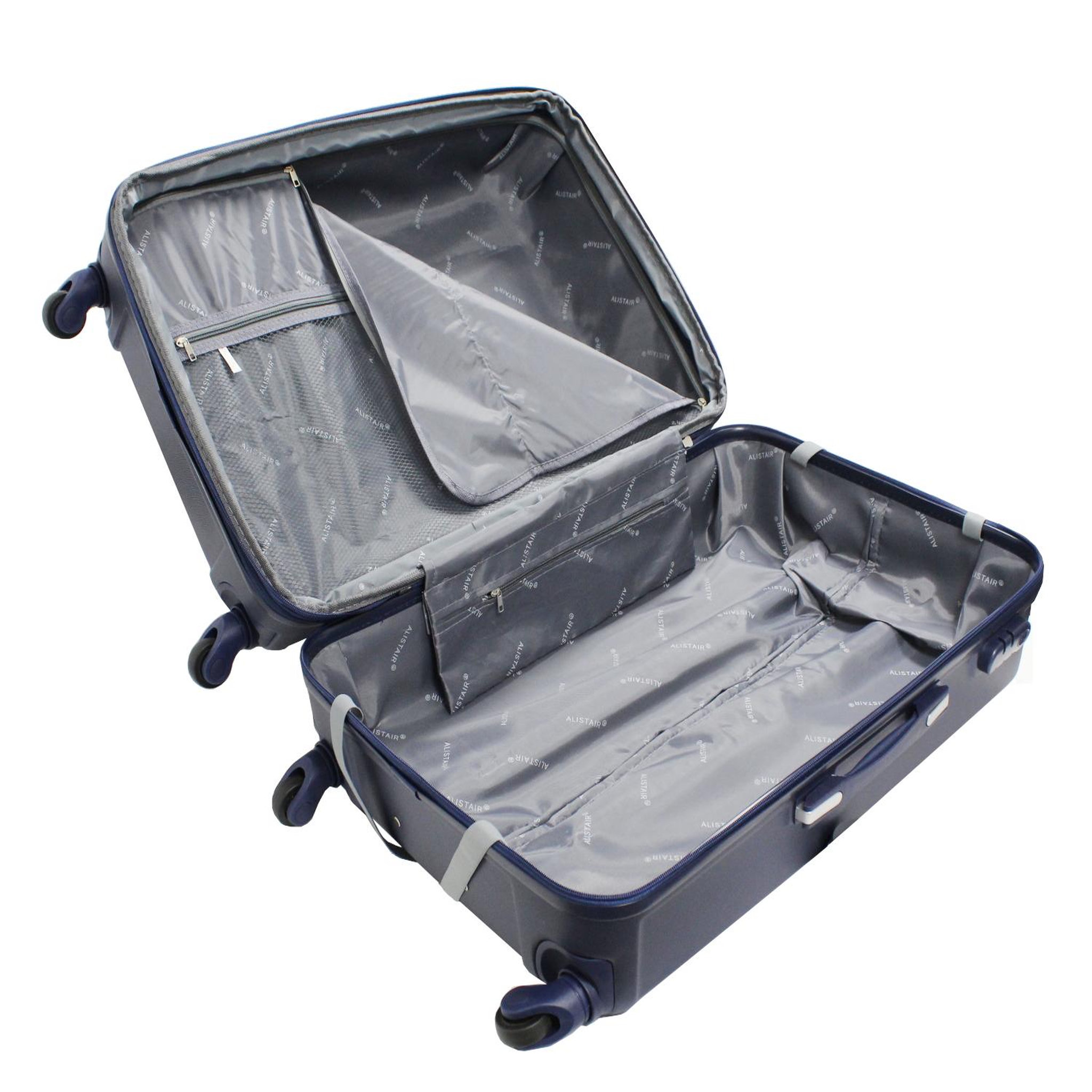 Voir la diapositive 6 : Alistair Valise grande taille Alistair - Collection Iron - 4 roues - ABS ultra résistant